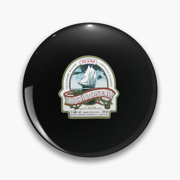 Item preview, Oland Schooner Vintage Beer Label Art designed and sold by STEVDSON.