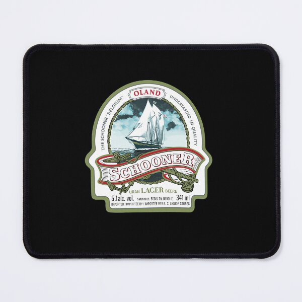 Item preview, Oland Schooner Vintage Beer Label Art designed and sold by STEVDSON.
