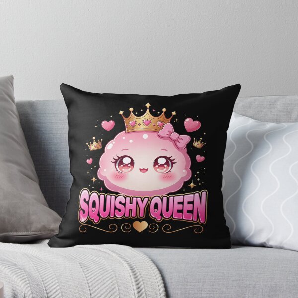 Item preview, Squishy Queen Cute Kawaii Dumpling Crown Pink Girly Bao Bun designed and sold by Zizo-DR44.