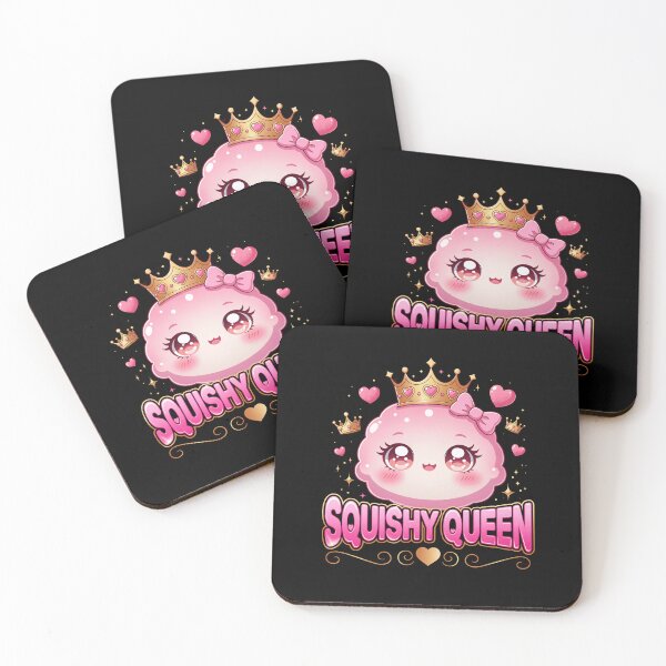 Item preview, Squishy Queen Cute Kawaii Dumpling Crown Pink Girly Bao Bun designed and sold by Zizo-DR44.
