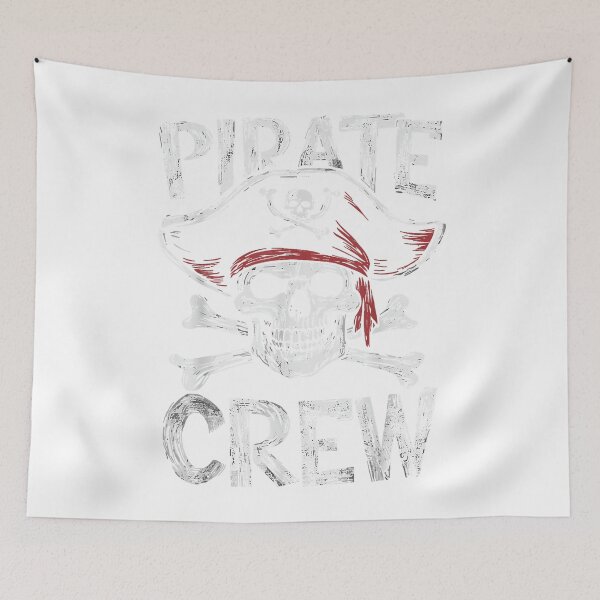 Item preview, Funny Gift Pirates Crew Skull Crossbones Men Women designed and sold by JuniorLynchj.