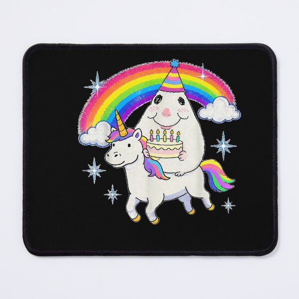 Item preview, Happy Hamster Birthday Unicorn Cake Funny Rainbow designed and sold by MurillaJeremy.