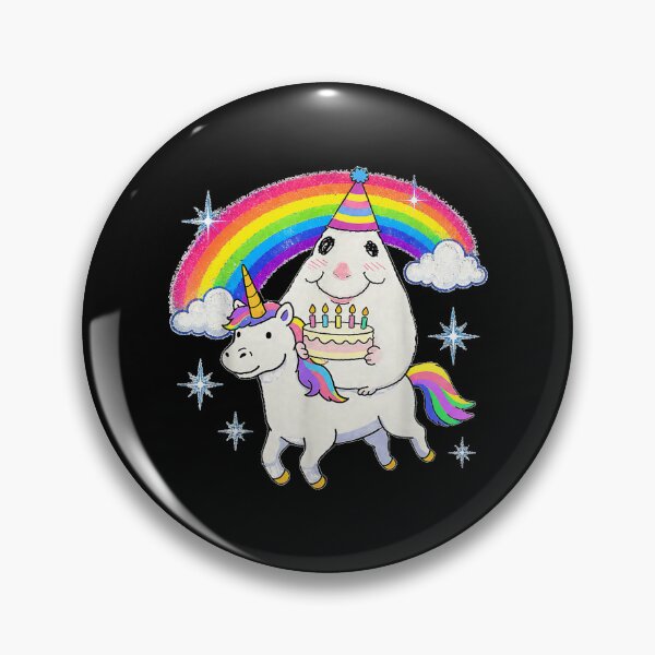 Item preview, Happy Hamster Birthday Unicorn Cake Funny Rainbow  designed and sold by MurillaJeremy.