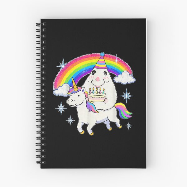 Item preview, Happy Hamster Birthday Unicorn Cake Funny Rainbow  designed and sold by MurillaJeremy.