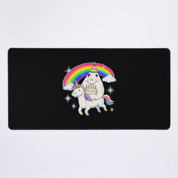 Item preview, Happy Hamster Birthday Unicorn Cake Funny Rainbow  designed and sold by MurillaJeremy.