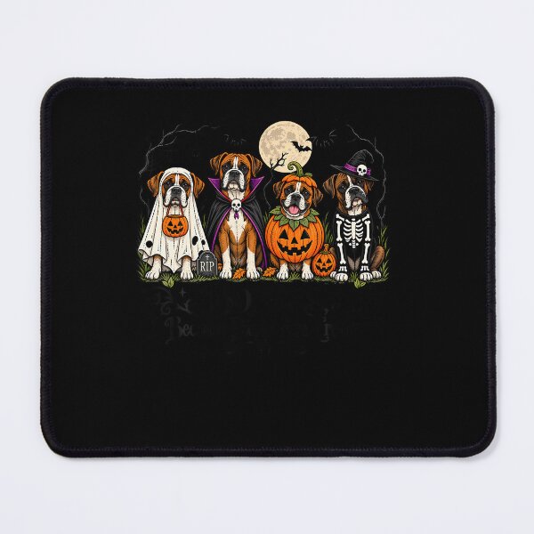 Item preview, Boxers Because People Are Creepy Halloween Dogs Costume designed and sold by snailslowdance.