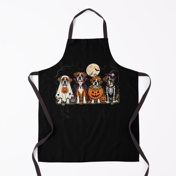Item preview, Boxers Because People Are Creepy Halloween Dogs Costume designed and sold by snailslowdance.