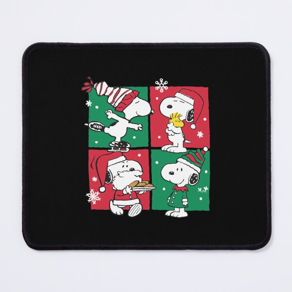 Item preview, Snoopy Woodstock Holiday Ice Skating Santa Elf Cookies Art designed and sold by STEVDSON.