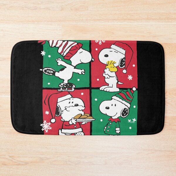 Item preview, Snoopy Woodstock Holiday Ice Skating Santa Elf Cookies Art designed and sold by STEVDSON.