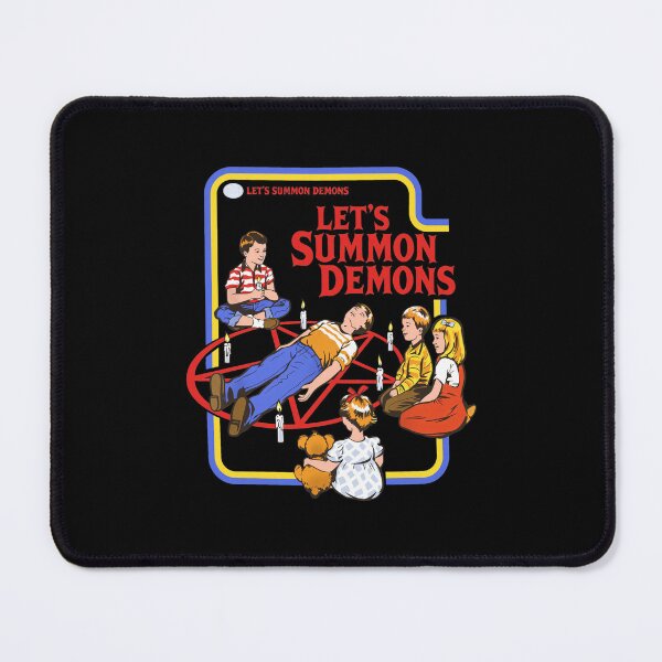 Item preview, Lets Summon Demons Vintage Kids Activity Art designed and sold by STEVDSON.