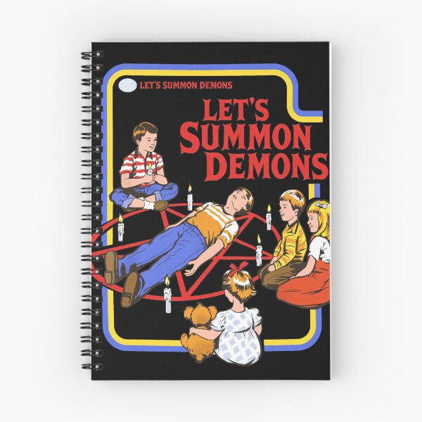 Item preview, Lets Summon Demons Vintage Kids Activity Art designed and sold by STEVDSON.