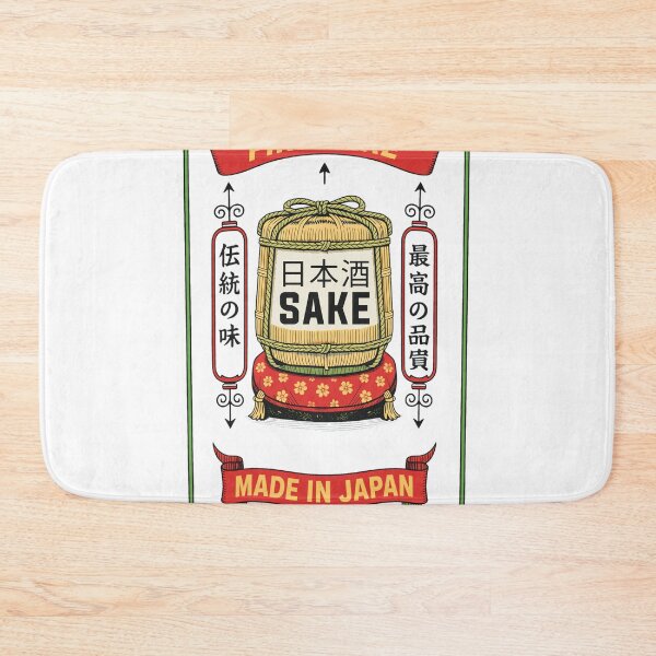 Item preview, Vintage Sake Barrel Japanese Drink  designed and sold by STEVDSON.