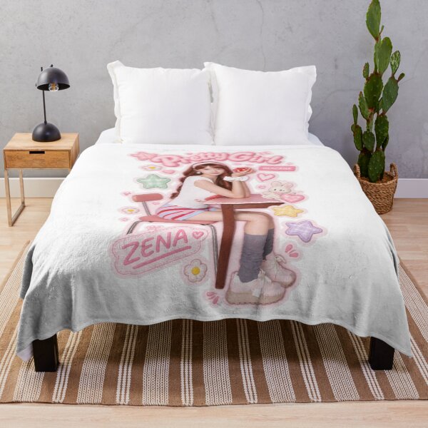 Item preview, Lovely RESCENE Zena Pretty Girl Star Pink Design designed and sold by Valereekmerch.
