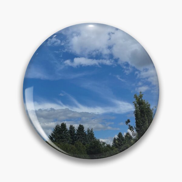 Item preview, Blue sky, grey clouds and trees designed and sold by EleniA8.
