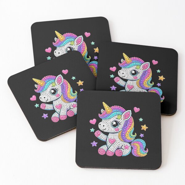 Item preview, Cute Polka Dot Unicorn Colorful Dotted  designed and sold by MurillaJeremy.