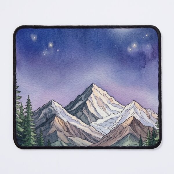 Item preview, Starry Night Puppy & Mountain designed and sold by Dreamic.Art.