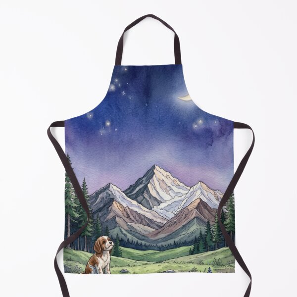 Item preview, Starry Night Puppy & Mountain designed and sold by Dreamic.Art.
