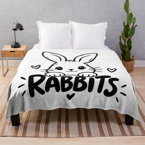 Item preview, Cute Bunny Rabbit Doodle designed and sold by Down Zero.