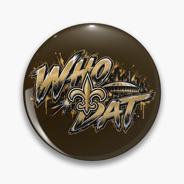 Item preview, Who Dat New Orleans Saints Chant designed and sold by Beberoni Universe.