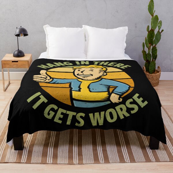 Item preview, Hang In There It Gets Worse designed and sold by reflaxile.