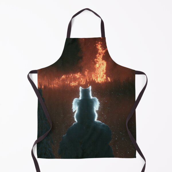 Item preview, Glowing Creature Over Forest Fire designed and sold by shariuncushon.