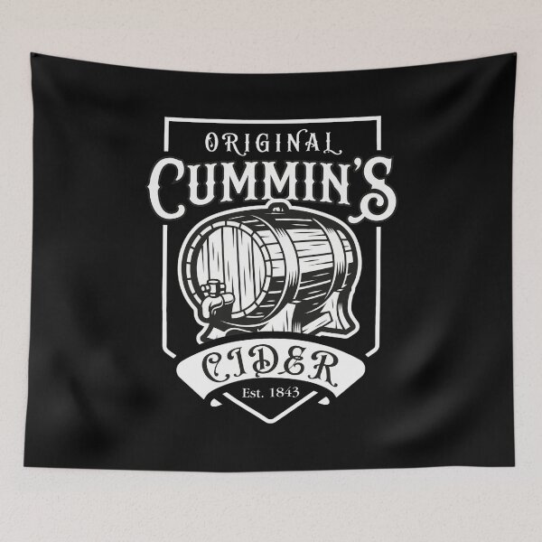 Item preview, Original Cummin's Cider Vintage Barrel Emblem Retro Design designed and sold by STEVDSON.