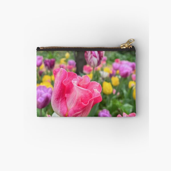 Item preview, Crown of Dynasty Tulip in a Colourful Garden designed and sold by Be Captured by Brittany Emma.