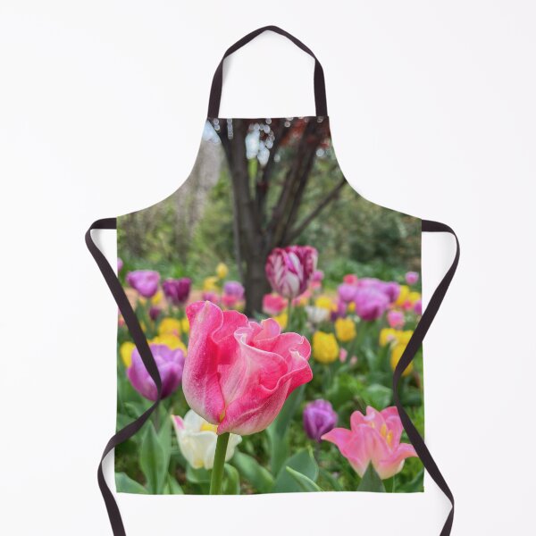 Item preview, Crown of Dynasty Tulip in a Colourful Garden designed and sold by Be Captured by Brittany Emma.