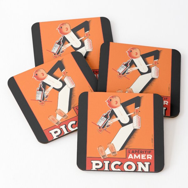 Item preview, Vintage Picon Amer Aperitif Poster Art designed and sold by STEVDSON.