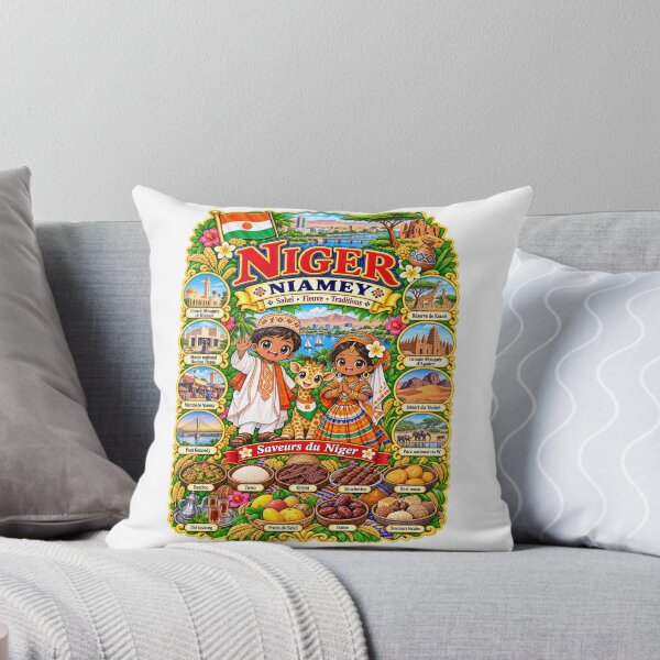 Item preview, Niger Niamey – Kawaii Trip, Sahel, Niger River and Flavors of Niger designed and sold by Cifi64.