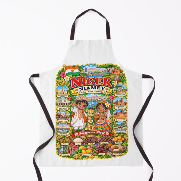 Item preview, Niger Niamey – Kawaii Trip, Sahel, Niger River and Flavors of Niger designed and sold by Cifi64.