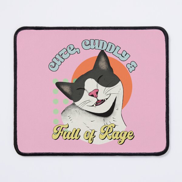 Item preview, Cute, cuddly and Full of Rage designed and sold by StudioNunih.