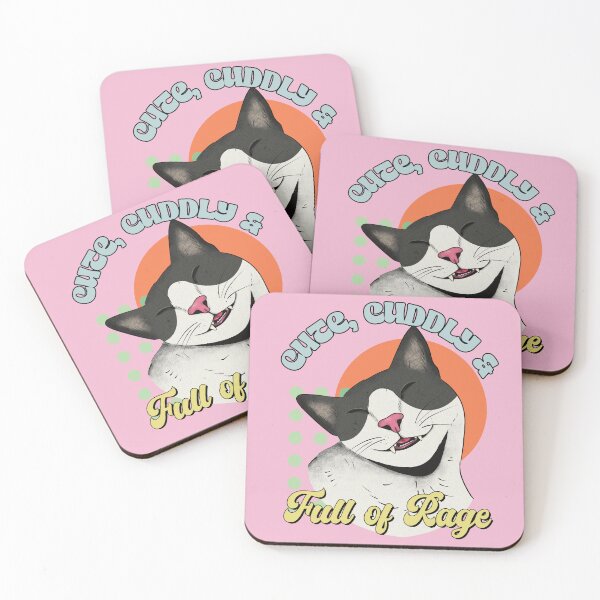 Item preview, Cute, cuddly and Full of Rage designed and sold by StudioNunih.