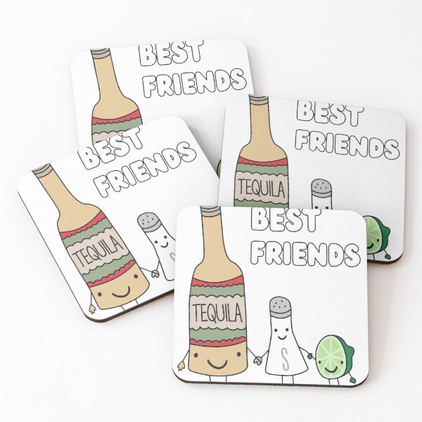 Item preview, Cute Tequila Salt Lime Best Friends Group designed and sold by STEVDSON.