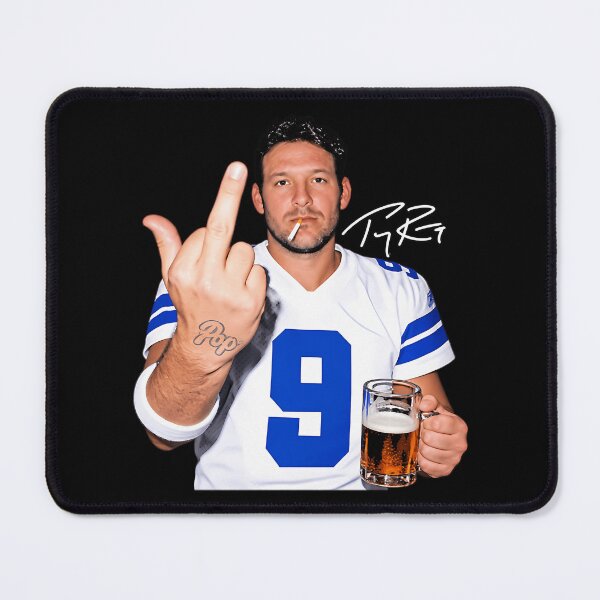 Item preview, Tony Romo Football Legend Middle Finger Signature designed and sold by MichelleDelahay.