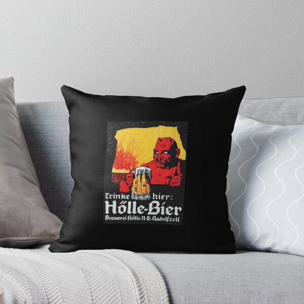 Artikelvorschau, Teufel hält Bier "Hölle-Bier" im Vintage-Stil entworfen und verkauft von STEVDSON.