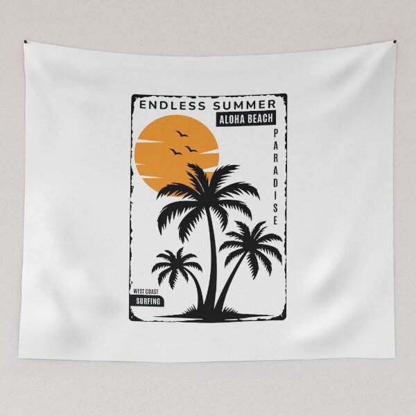 Item preview, Endless Summer - Vintage Aloha Beach Surf designed and sold by Marshallamoakohene.