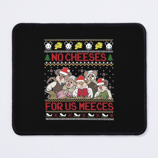 Item preview, No Cheeses For Us Meeeces Ugly Holiday Mice Design designed and sold by STEVDSON.