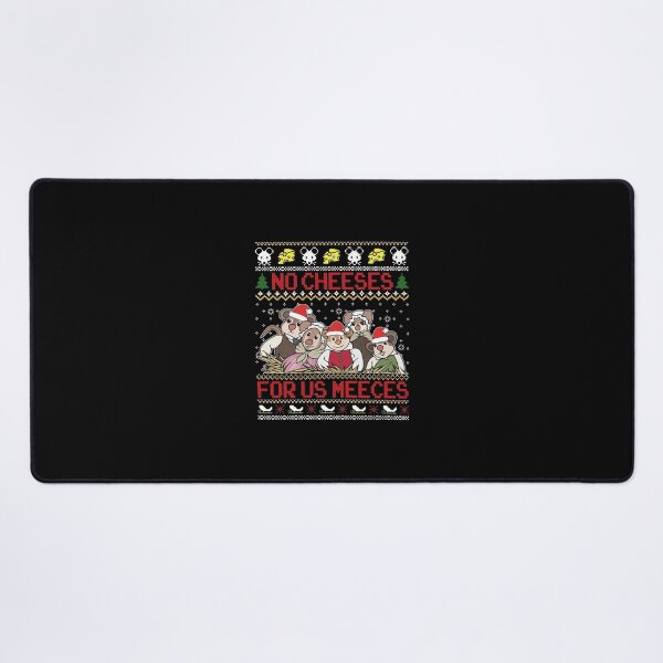 Item preview, No Cheeses For Us Meeeces Ugly Holiday Mice Design designed and sold by STEVDSON.