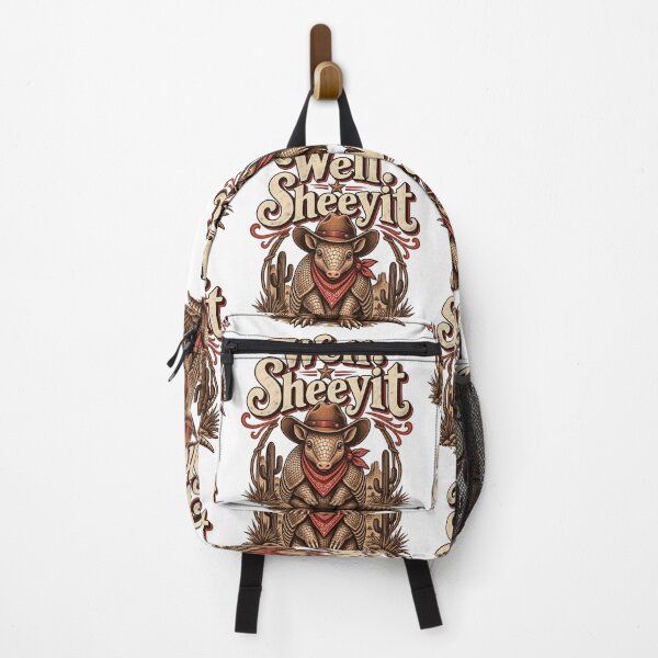 Item preview, Cowboy Armadillo Well Sheeyit Funny Southern Slang Western Design designed and sold by LunaBeautiful.