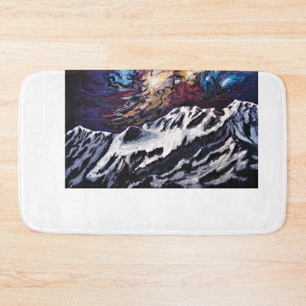 Item preview, Cosmic Nebula Mountain Summit designed and sold by shariuncushon.