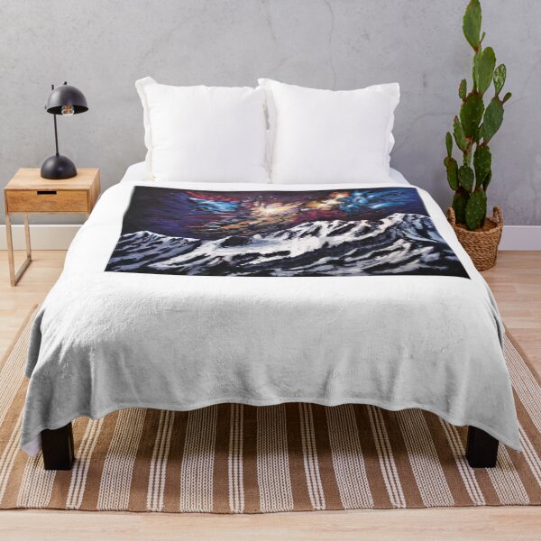Item preview, Cosmic Nebula Mountain Summit designed and sold by shariuncushon.