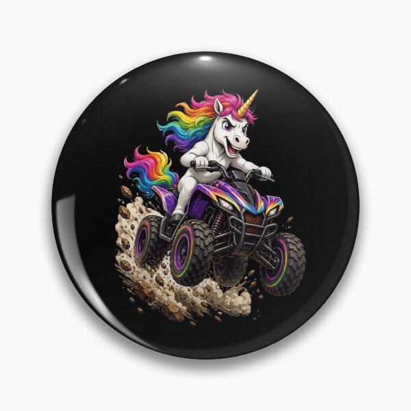 Item preview, Unicorn Riding ATV Rainbow Off Road designed and sold by MurillaJeremy.
