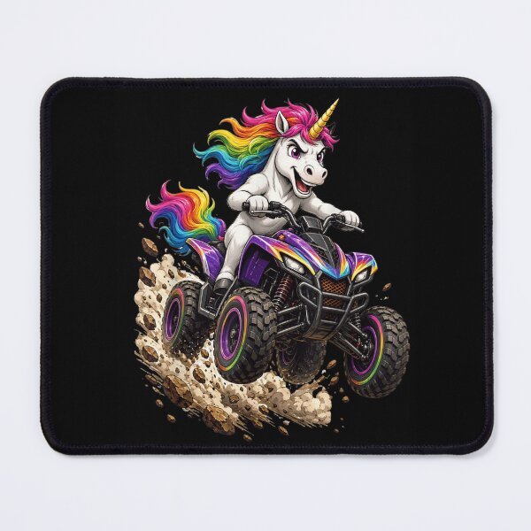 Item preview, Unicorn Riding ATV Rainbow Off Road designed and sold by MurillaJeremy.