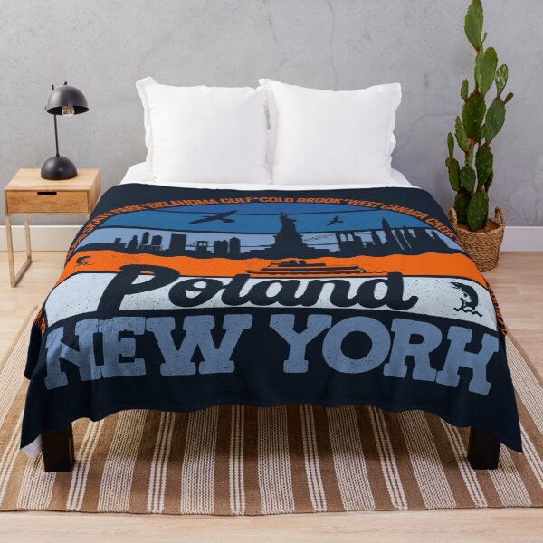 Item preview, Poland New York Sunset Retro Vintage Local Pride Logo designed and sold by CRHPOD20.