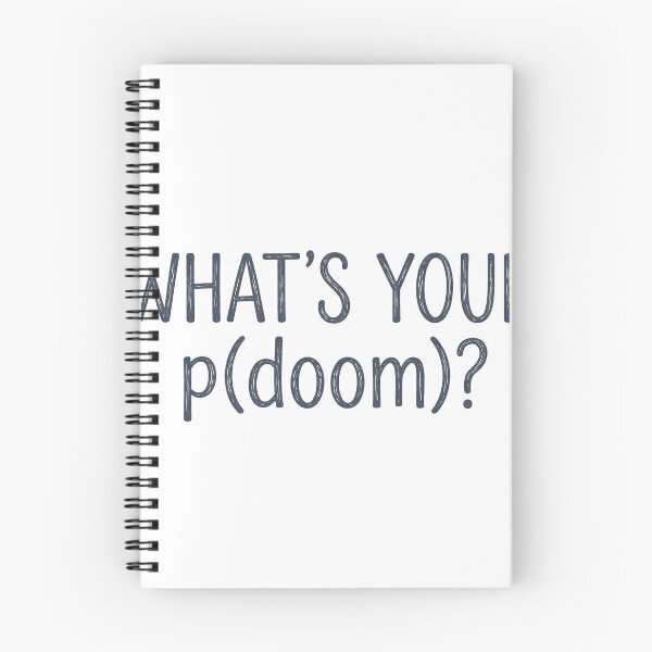 Item preview, What's Your p(doom)? Funny AI T-Shirt designed and sold by BerkleyCo.