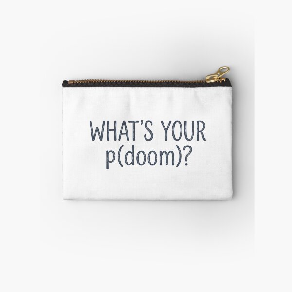 Item preview, What's Your p(doom)? Funny AI T-Shirt designed and sold by BerkleyCo.