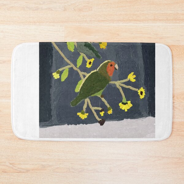 Item preview, Lovebirds on Floral Branch designed and sold by shariuncushon.