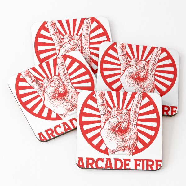 Artikelvorschau, Arcade Fire Funeral Rock Hand Sunburst entworfen und verkauft von ruokabbyart.