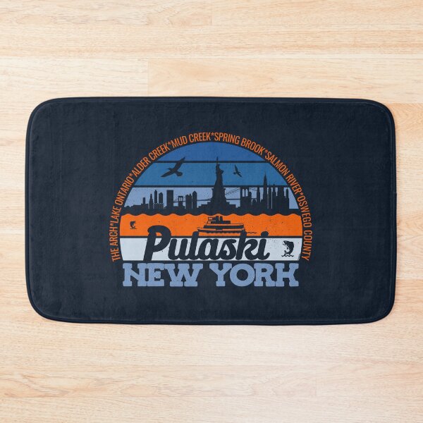 Item preview, Pulaski New York Sunset Retro Vintage Local Pride Logo designed and sold by CRHPOD20.
